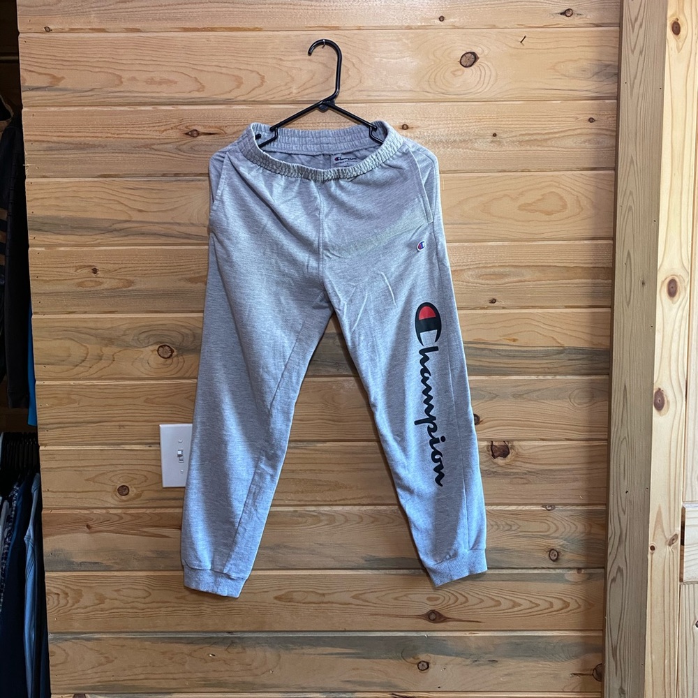 Gray champion sweatpants